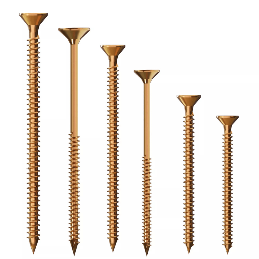 Flat Head Self-Tapping Wood Screws ~5382