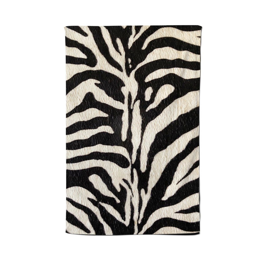 Click to view product details and reviews for White Tiger Print Tea Towel.