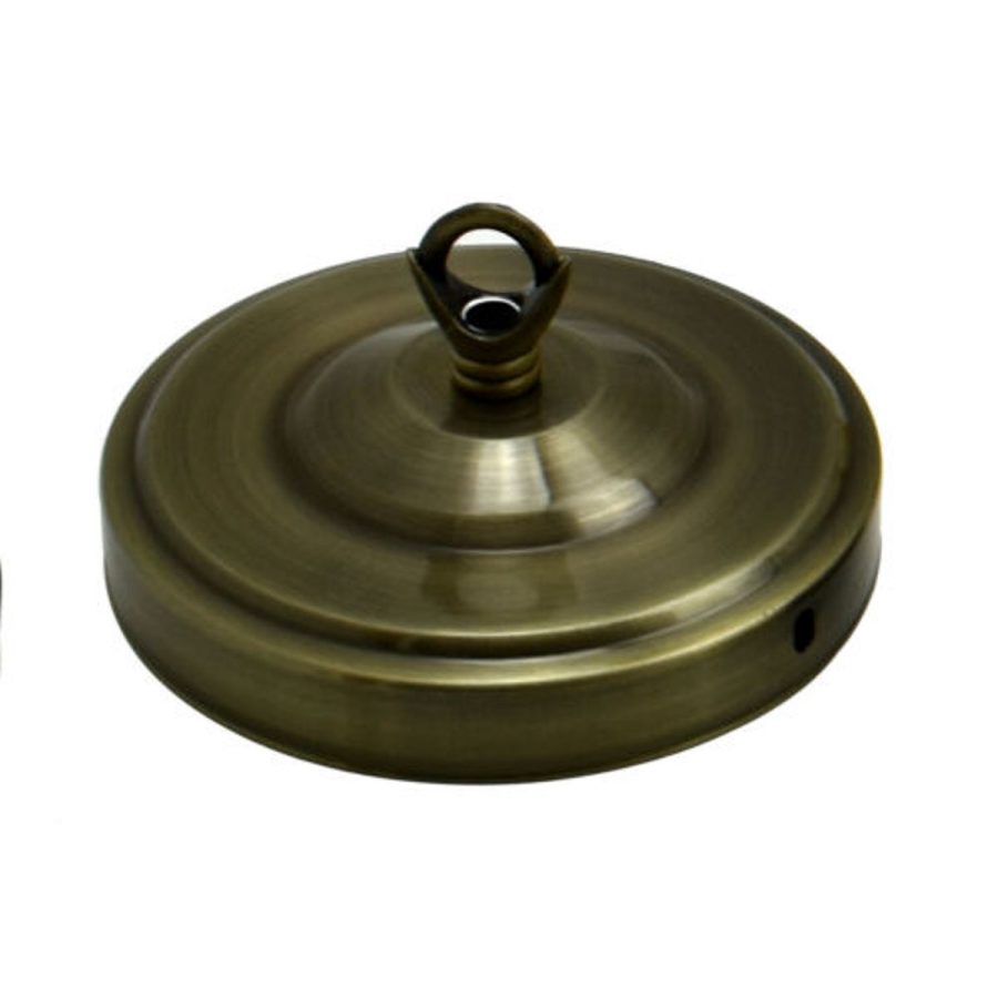 Click to view product details and reviews for 108mm Diameter Green Brass Color Ceiling Rose Hook Plate Light Fitting Chandelier2649.