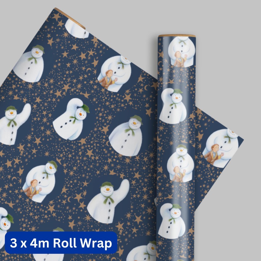 Click to view product details and reviews for The Snowman Christmas 4m Roll Wrapping Paper 3 Pack Bundle.