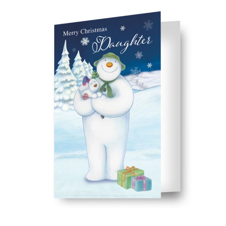 Click to view product details and reviews for The Snowman Daughter Christmas Card.