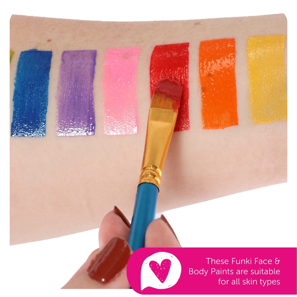 Funki Rainbow Face and Body Paint Pot