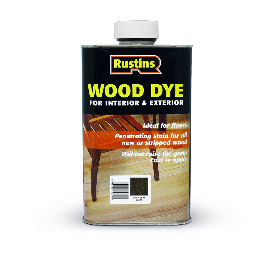 Wood Dye Dark Teak 250ml - RUSWDDT250