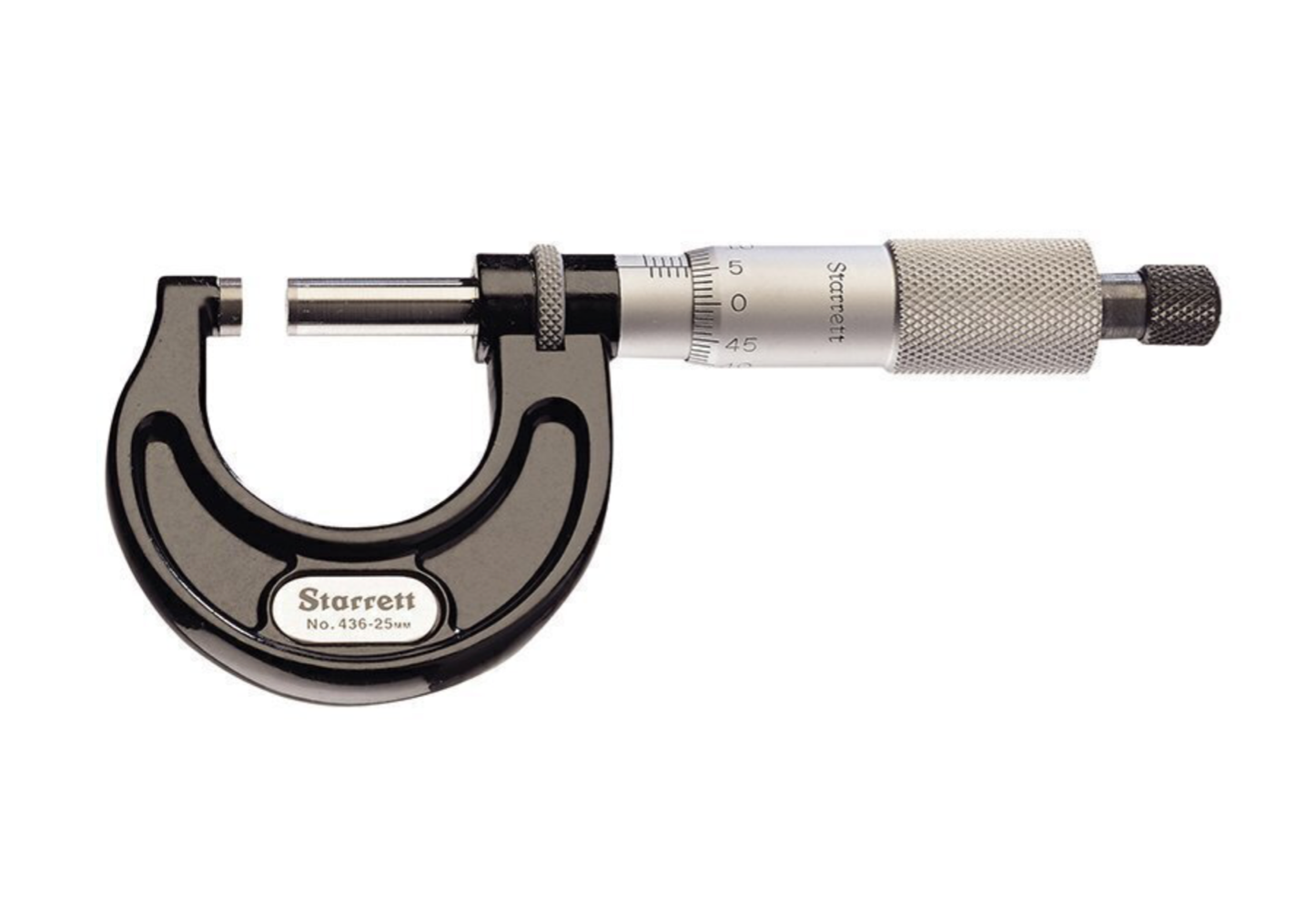 436.1MXRL-50 Outside Micrometer 25-50mm Graduation 0.01mm STR436M50