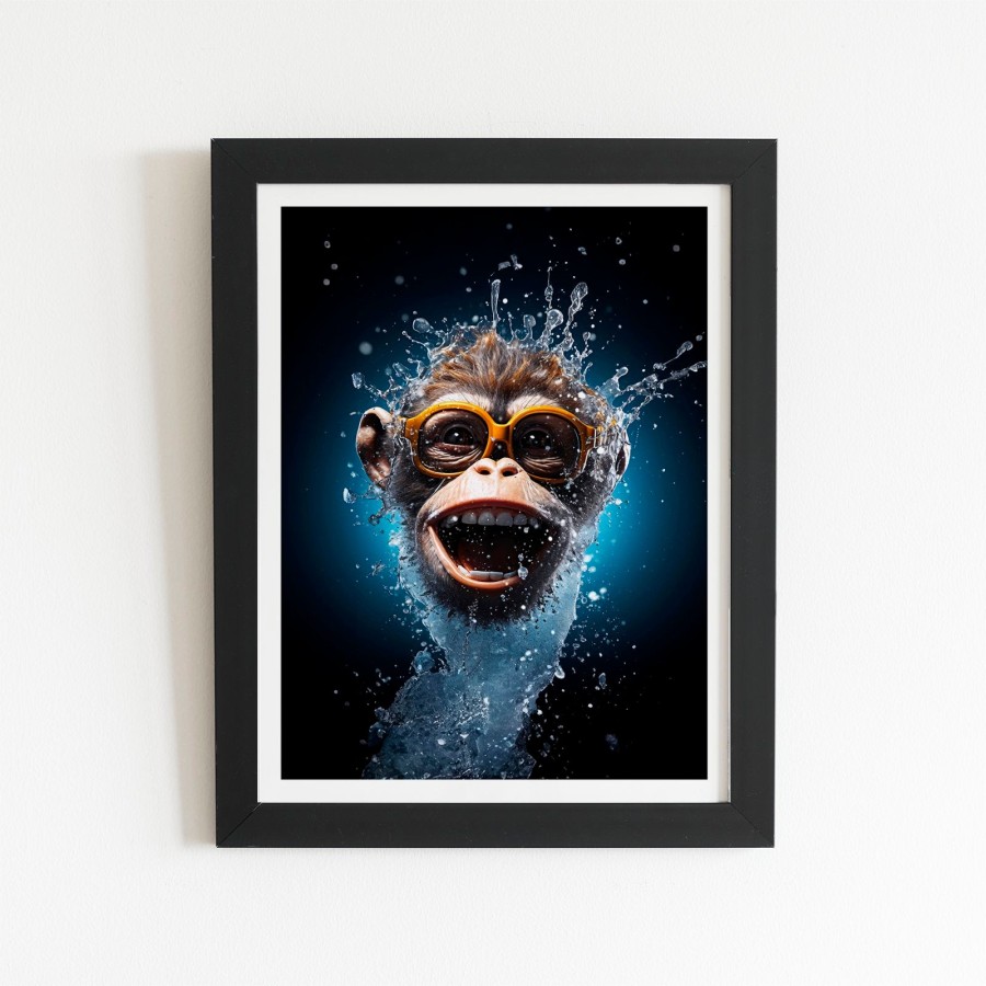 Click to view product details and reviews for Splashart Cheeky Chimp Face Art Prints 8 X 10 Black Frame. Click to view product details and reviews for Splashart Cheeky Chimp Face Art Prints 8 X 10 Black Frame.