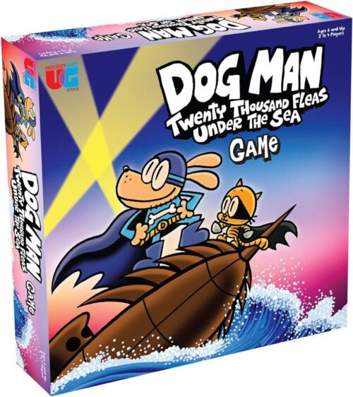 Dog Man Game: 20,000 Fleas Under the Sea