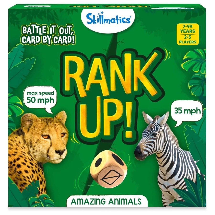 Click to view product details and reviews for Rank Up Trump Card Game Family Fun Memory High Low 2 5 Players Animals.