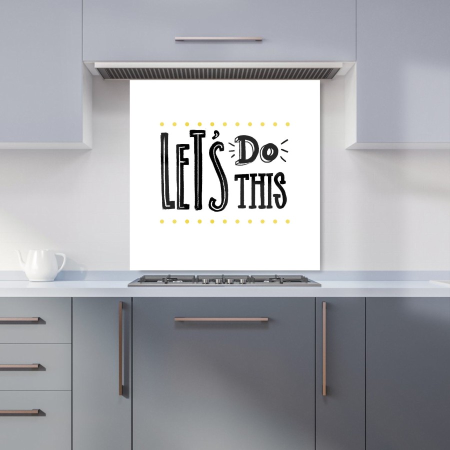 Click to view product details and reviews for Lets Do This Kitchen Splashback W600mm X H600mm.