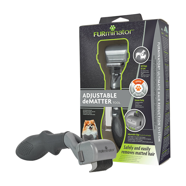 Click to view product details and reviews for Furminator Dog Cat Adjustable Dematter Tool.
