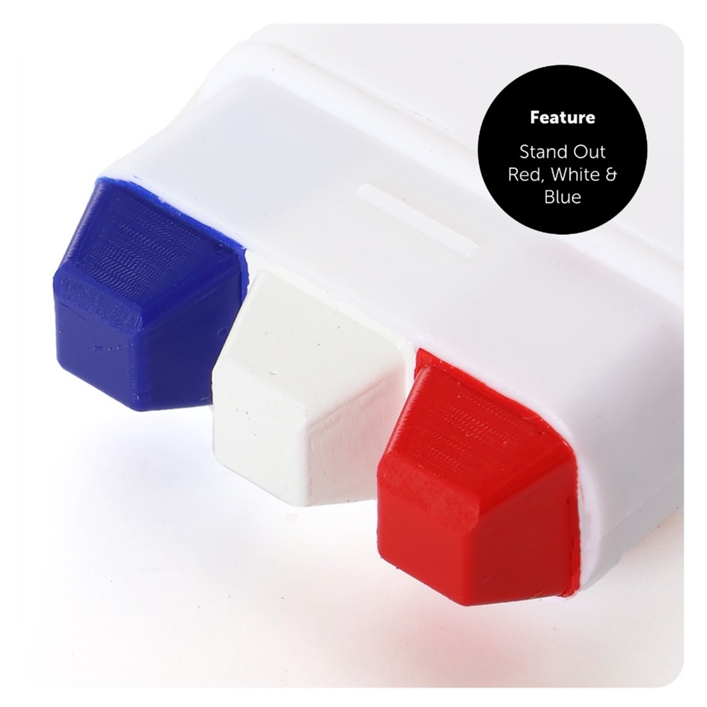 Red, White & Blue France/ Netherlands Face Paint Stick
