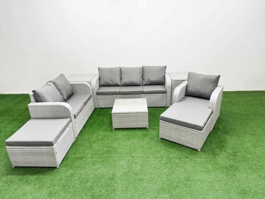 Click to view product details and reviews for Fimous Patio Pe Wicker 8 Seater Outdoor Rattan Furniture Sofa Sets With Square Coffee Table Reclining Chair Loveseat Sofa 3 Seater Sofa 2 Big Footstoo. Click to view product details and reviews for Fimous Patio Pe Wicker 8 Seater Outdoor Rattan Furniture Sofa Sets With Square Coffee Table Reclining Chair Loveseat Sofa 3 Seater Sofa 2 Big Footstoo.