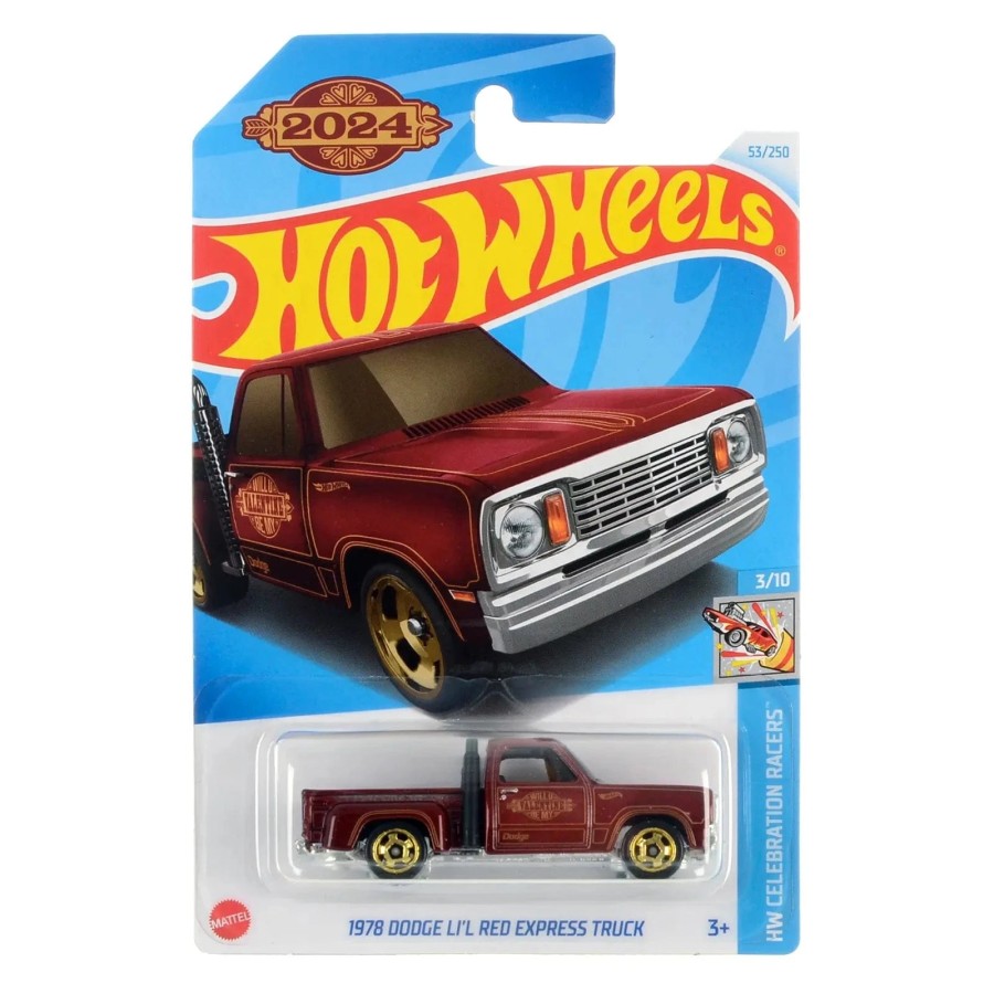 Click to view product details and reviews for Hot Wheels Celebration Racers Mini Series Die Cast Vehicle 164 3 10 1978 Dodge Truck.