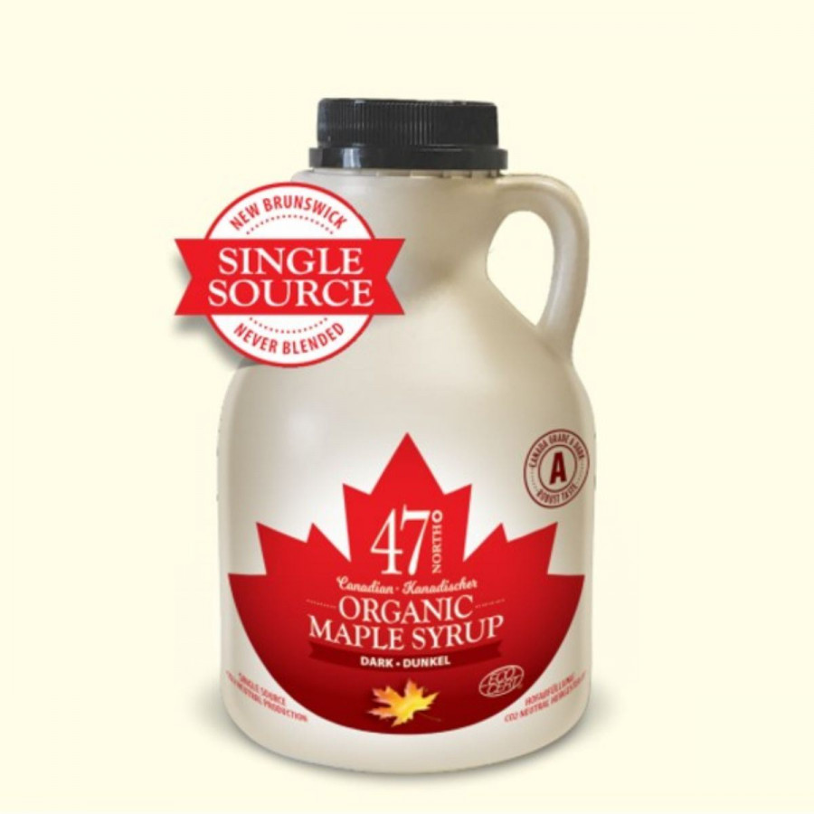 47 North  Canadian Organic Grade A Dark Maple Syrup - 500ml - 704307