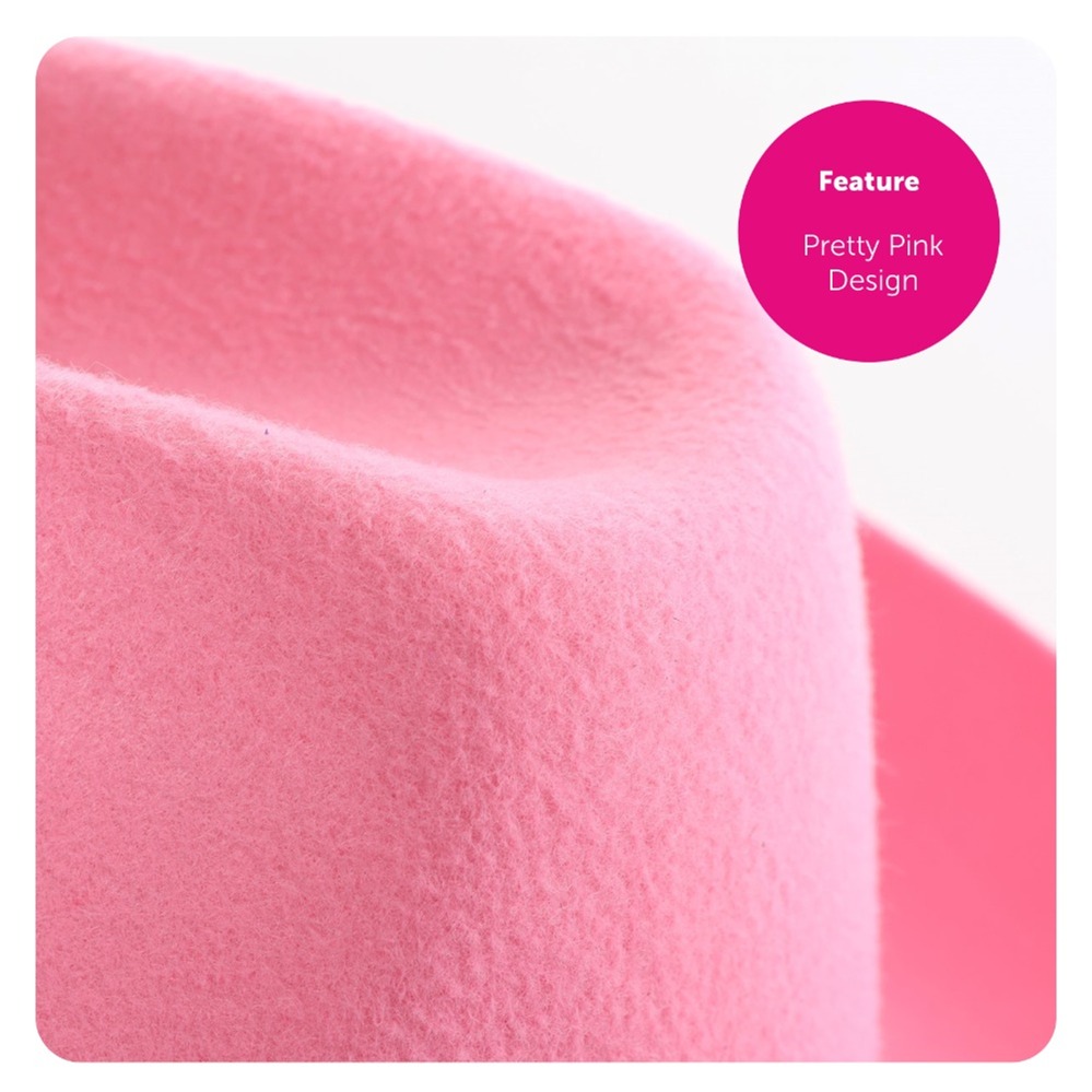 Pink Cowboy Hat with Diamantes