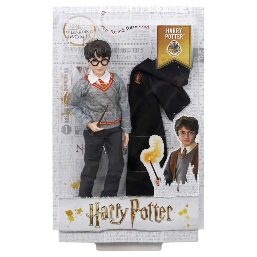 Click to view product details and reviews for Harry Potter Figure With Hogwarts Uniform Robe Wand Collectible 30cm Harry.