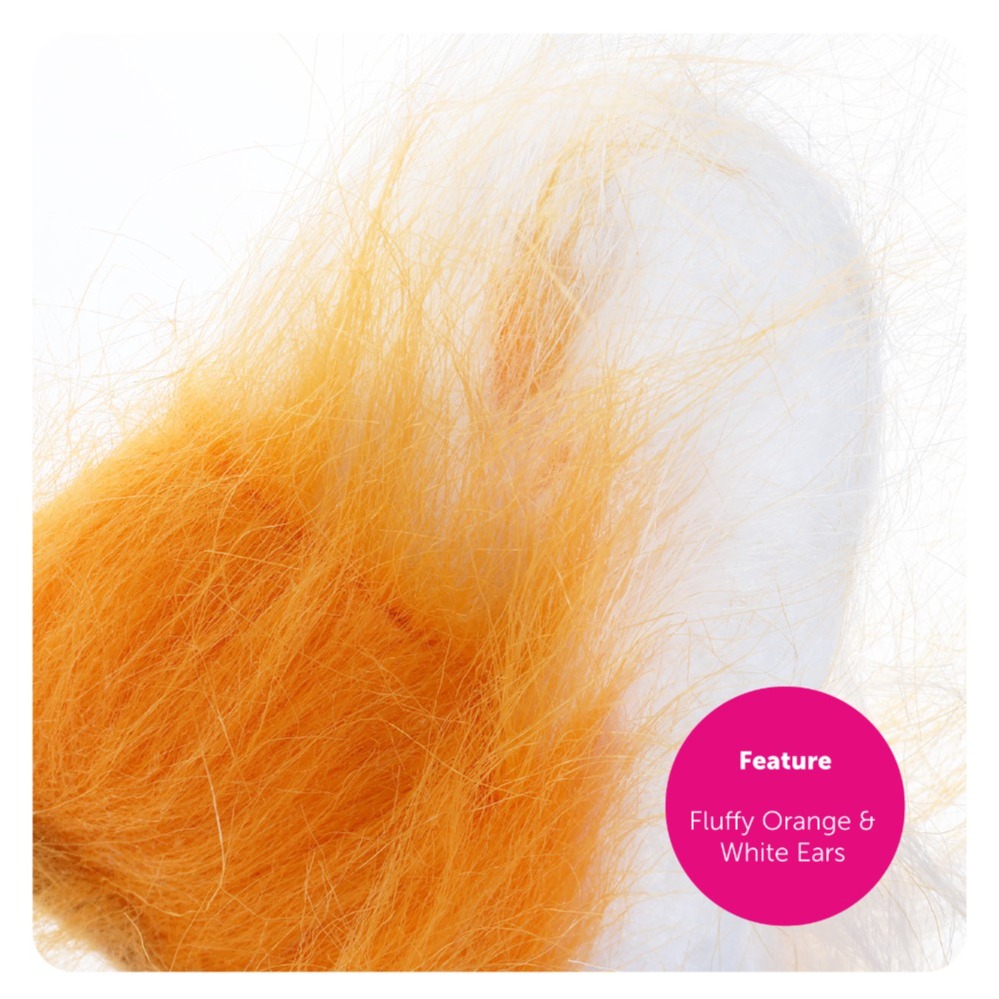 Nick Fox Costume | 4 Pcs | Ears, Tie, Thin Tail & Nose