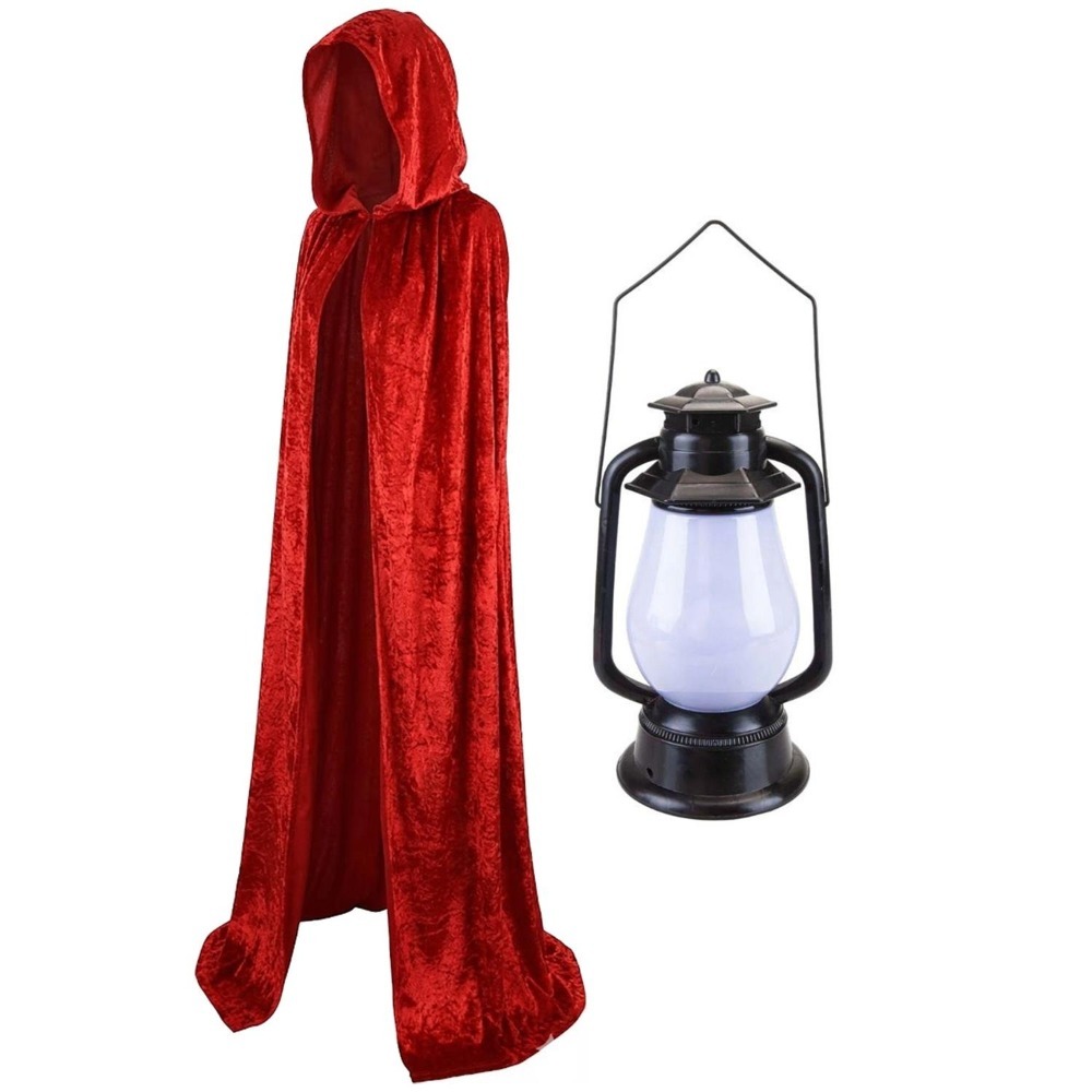 Click to view product details and reviews for Traitor Hooded Black Cape Fancy Dress Costume.