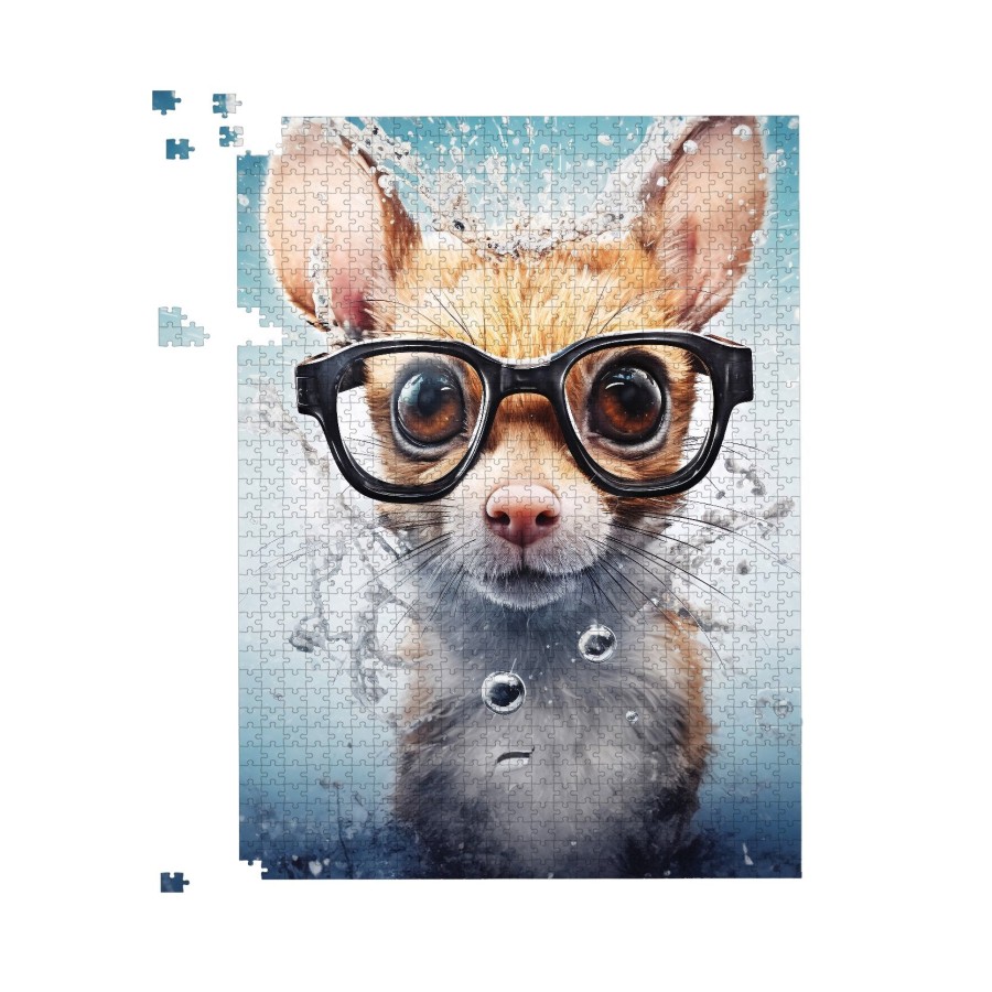 Click to view product details and reviews for Splashart Doormouse With Glasses Jigsaw Puzzle 1000 Piece. Click to view product details and reviews for Splashart Doormouse With Glasses Jigsaw Puzzle 1000 Piece.