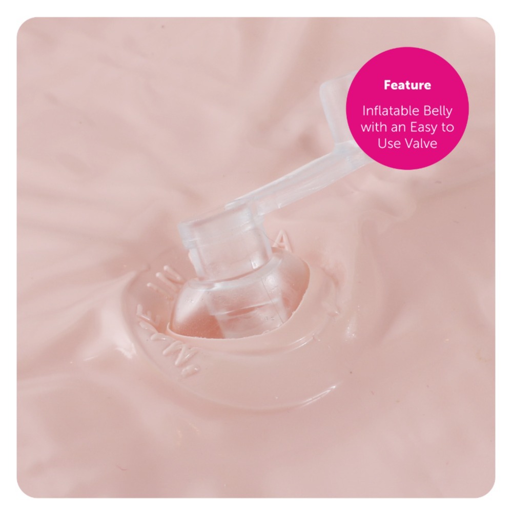 Daddy Pig Costume - Pig Set, Glasses, Inflatable Belly & Pink Face Paint