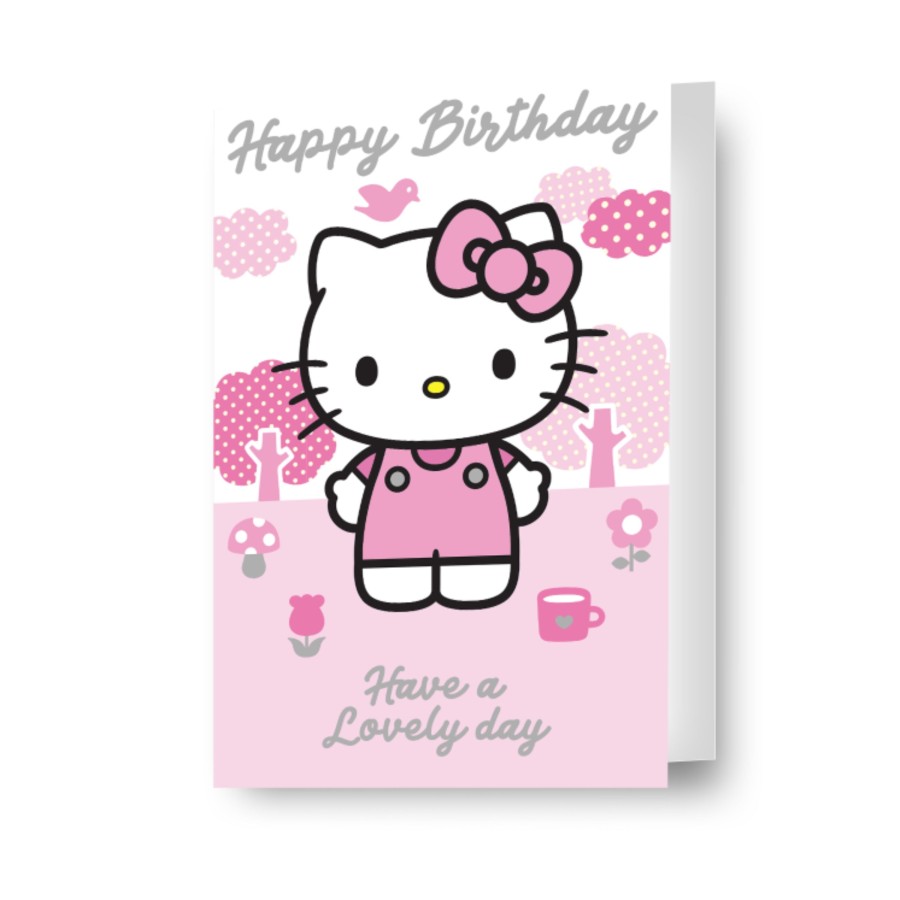 Hello Kitty Birthday Card