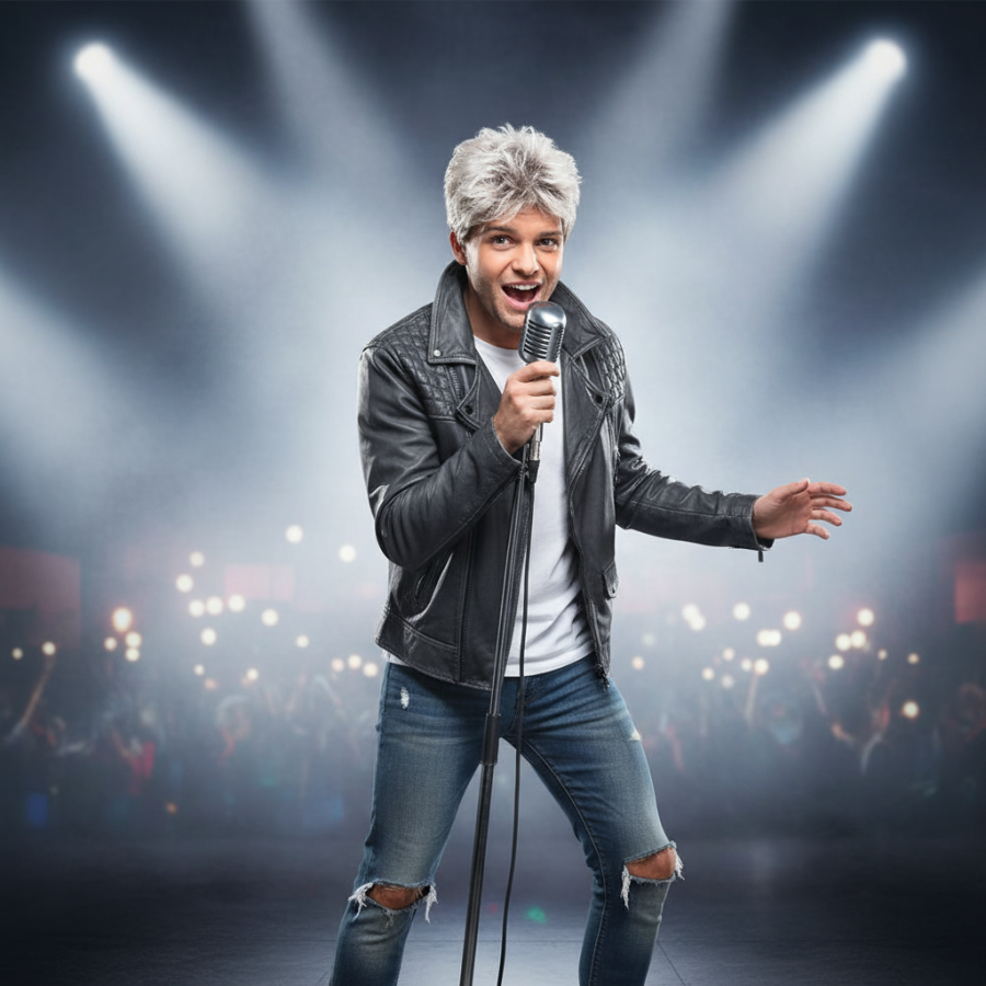 Click to view product details and reviews for Wicked Costumes George Michael 80s Wig Mens Icon Costume Accessory.