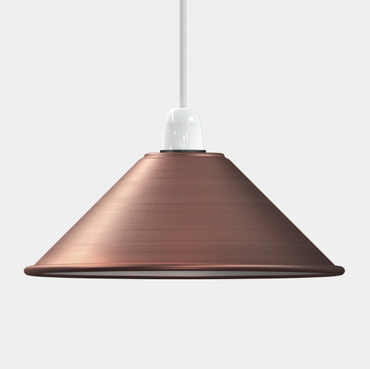 Click to view product details and reviews for Ledsone Industrial Vintage Metal Cone Shaped Pendant Light Lamp Shade1449 Copper.
