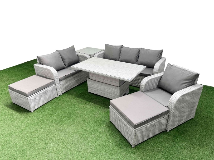 Click to view product details and reviews for Fimous Patio Pe Wicker 8 Seater Outdoor Rattan Furniture Sofa Sets With Adjustable Lifting Dining Or Coffee Table Reclining Chair Loveseat Sofa 3 Seat. Click to view product details and reviews for Fimous Patio Pe Wicker 8 Seater Outdoor Rattan Furniture Sofa Sets With Adjustable Lifting Dining Or Coffee Table Reclining Chair Loveseat Sofa 3 Seat.