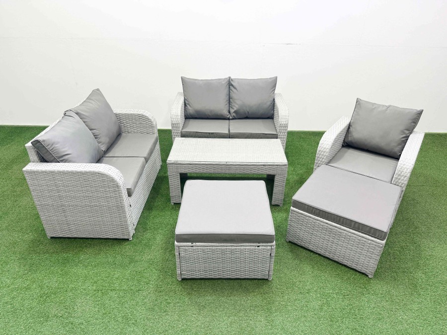 Click to view product details and reviews for Fimous High Back Poly Rattan Garden Furniture Set With Reclining Chair Loveseat Sofa Oblong Coffee Table Indoor Outdoor Patio Set 2 Big Stool Light G. Click to view product details and reviews for Fimous High Back Poly Rattan Garden Furniture Set With Reclining Chair Loveseat Sofa Oblong Coffee Table Indoor Outdoor Patio Set 2 Big Stool Light G.