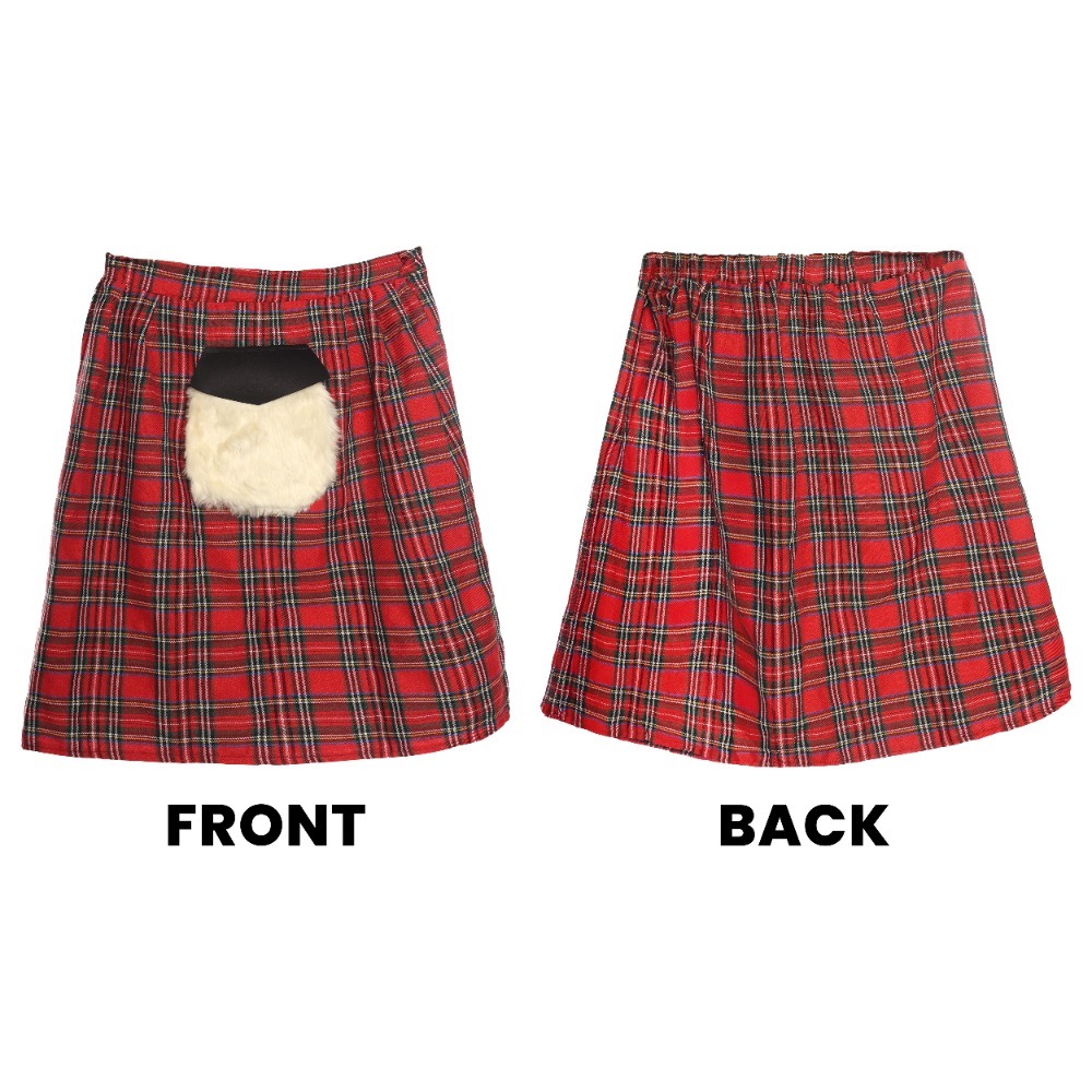 Adults Scottish Accessory Set | 3 Pcs | Kilt, Hat & Socks