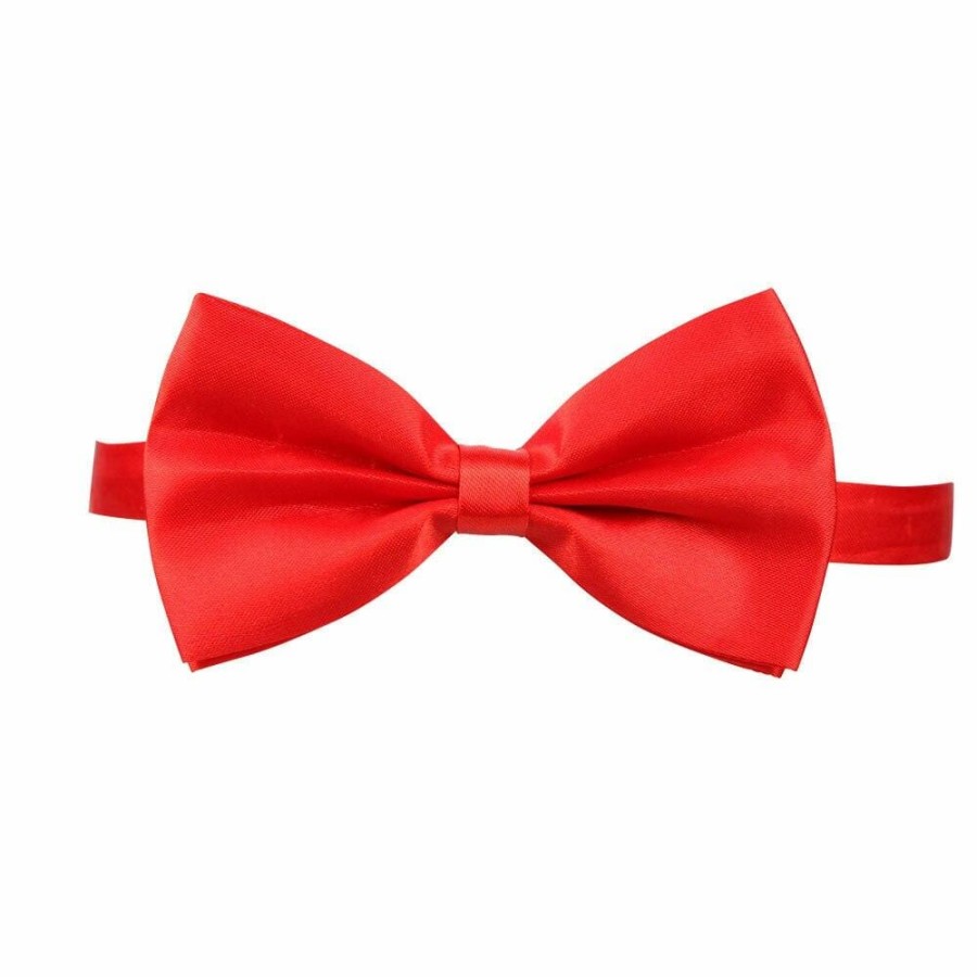 Click to view product details and reviews for Bow Tie Adjustable Strap Fancy Dress Clown Mad Hatter Red.