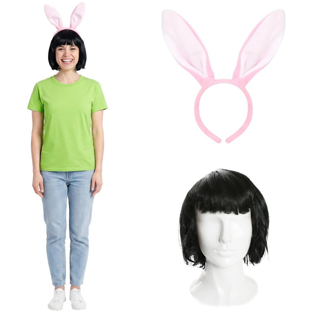 Click to view product details and reviews for Ladies Burger Girl Costume 3 Pcs T Shirt Wig Ears Medium. Click to view product details and reviews for Ladies Burger Girl Costume 3 Pcs T Shirt Wig Ears Medium.