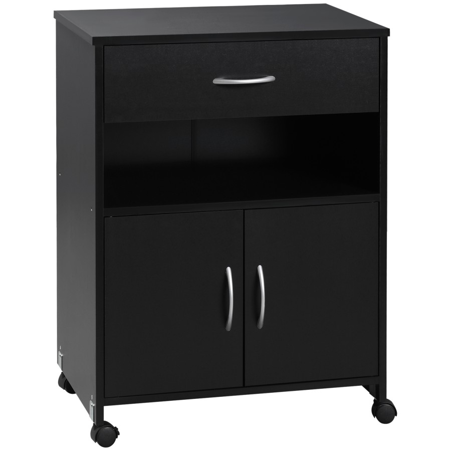 Click to view product details and reviews for Vinsetto Mobile Printer Stand Black.