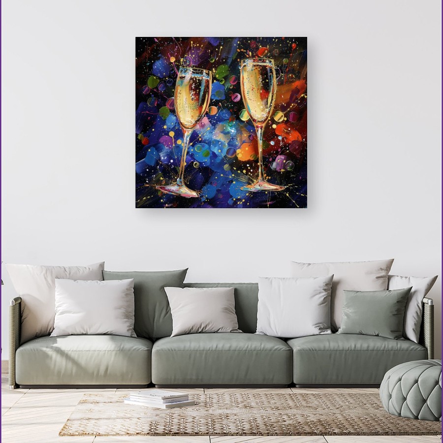 Click to view product details and reviews for Splashart Champagne Flutes Canvas Extra Large 40 X 40. Click to view product details and reviews for Splashart Champagne Flutes Canvas Extra Large 40 X 40.