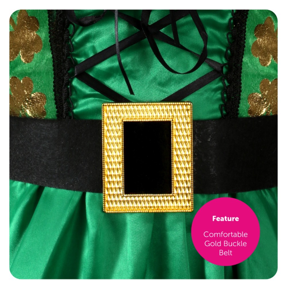 Men's Green Irish Stag Do Dress
