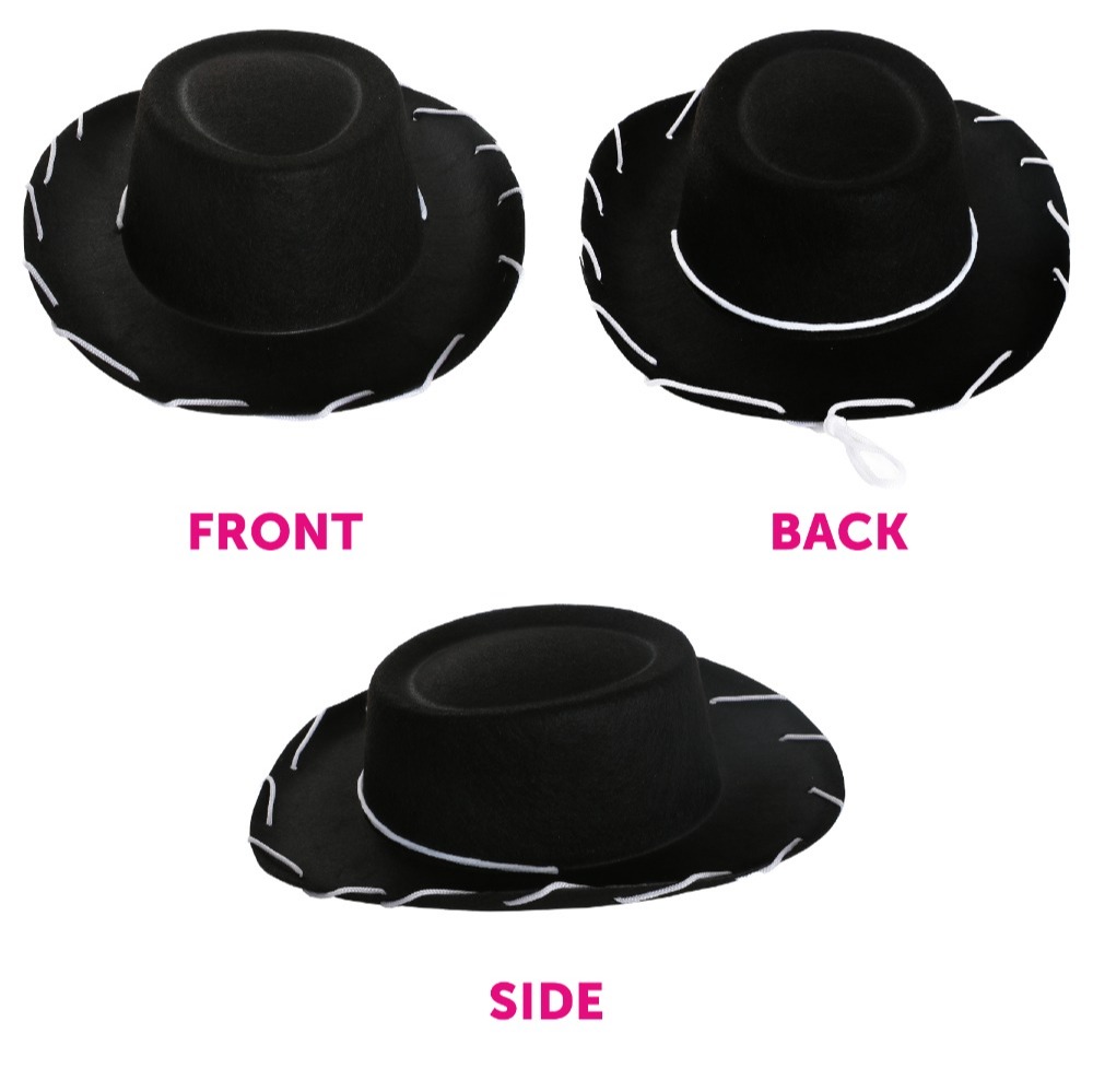 Childs Black Cowboy Hat