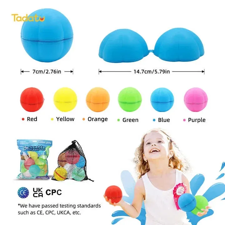 Reusable Silicone Water Balloons – Eco Splash Balls for Summer Fun