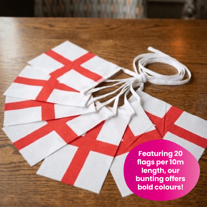 St George Flag Bunting England Bunting