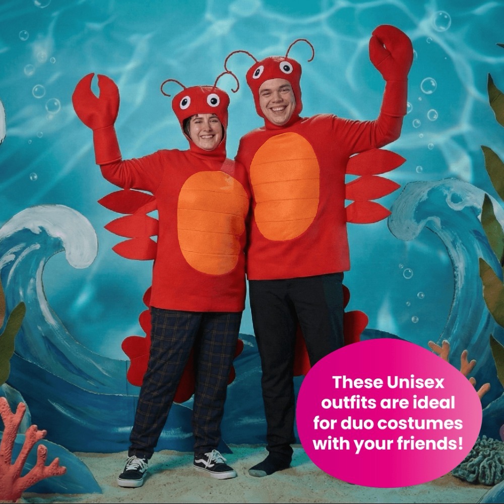 Adults Couples Lobster Costume