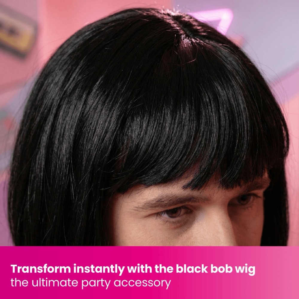 Adults Rock Queen Housewife Costume | 5 Pcs | Top, Skirt, Wig, Tights & Earrings