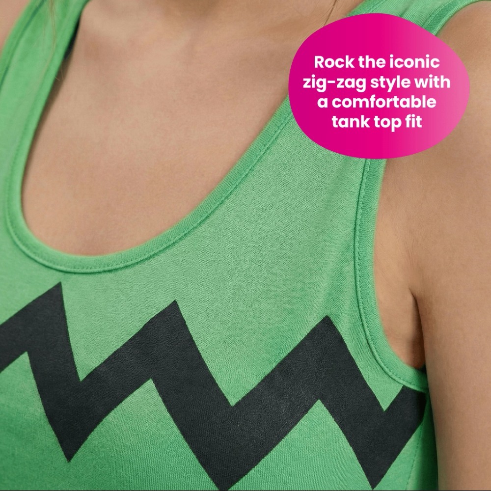 Ladies Green Crayon Dress
