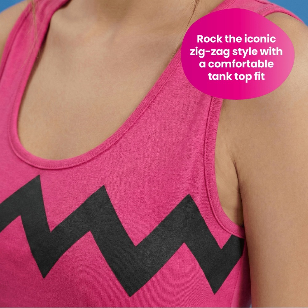 Ladies Pink Crayon Dress