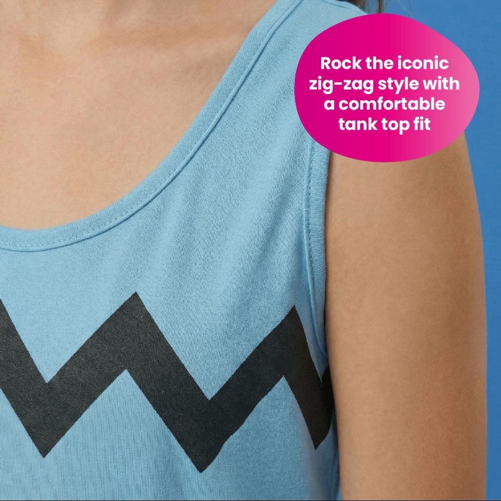 Girls Blue Crayon Dress