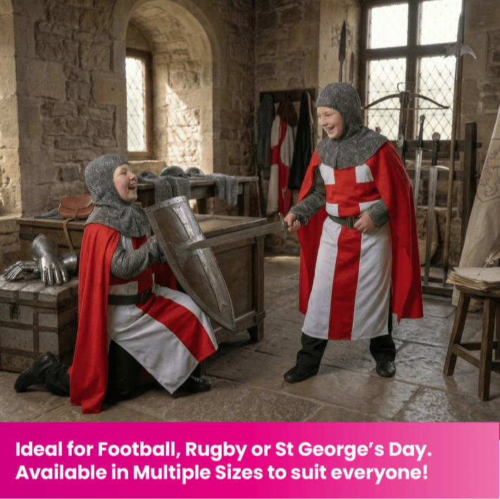 Boys St Georges Knight Medieval King