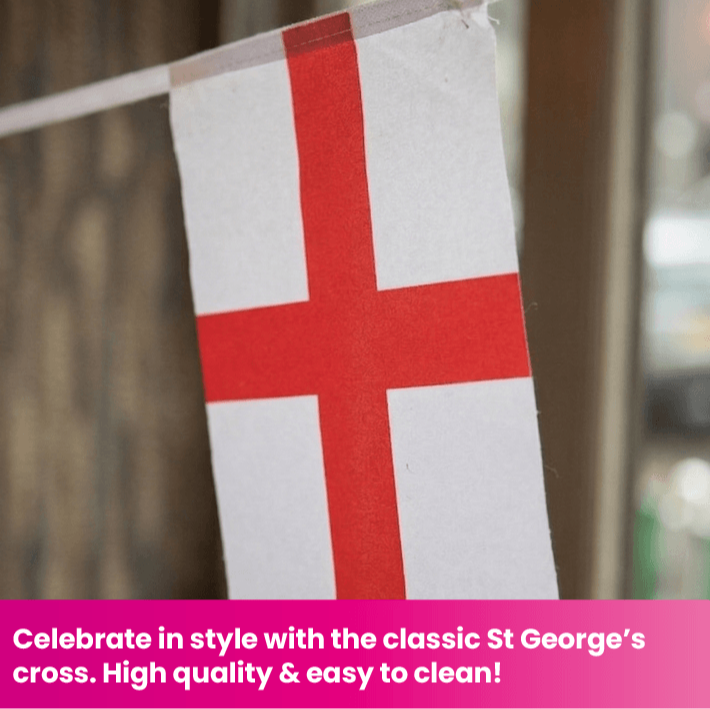 St George Flag Bunting England Bunting