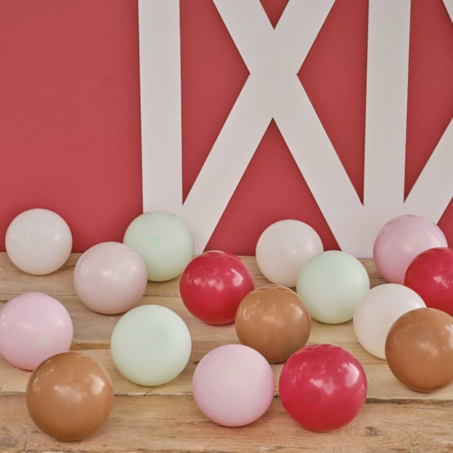 Click to view product details and reviews for Small Mosaic 5 Inch Balloons Red Green Brown Mini Birthday Decorations X 40.