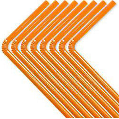 Click to view product details and reviews for 50 Orange Flexable Plastic Straws.