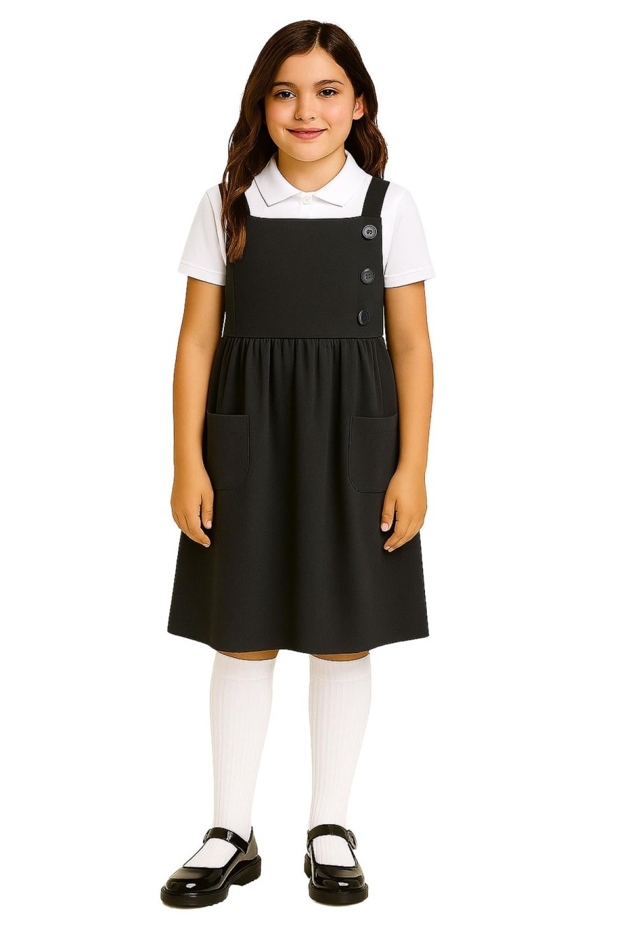 Click to view product details and reviews for Kids Girls School Uniform Dress Soft Comfortable Pinafore School Dresses 3 14 5 6 Years Grey. Click to view product details and reviews for Kids Girls School Uniform Dress Soft Comfortable Pinafore School Dresses 3 14 5 6 Years Grey.