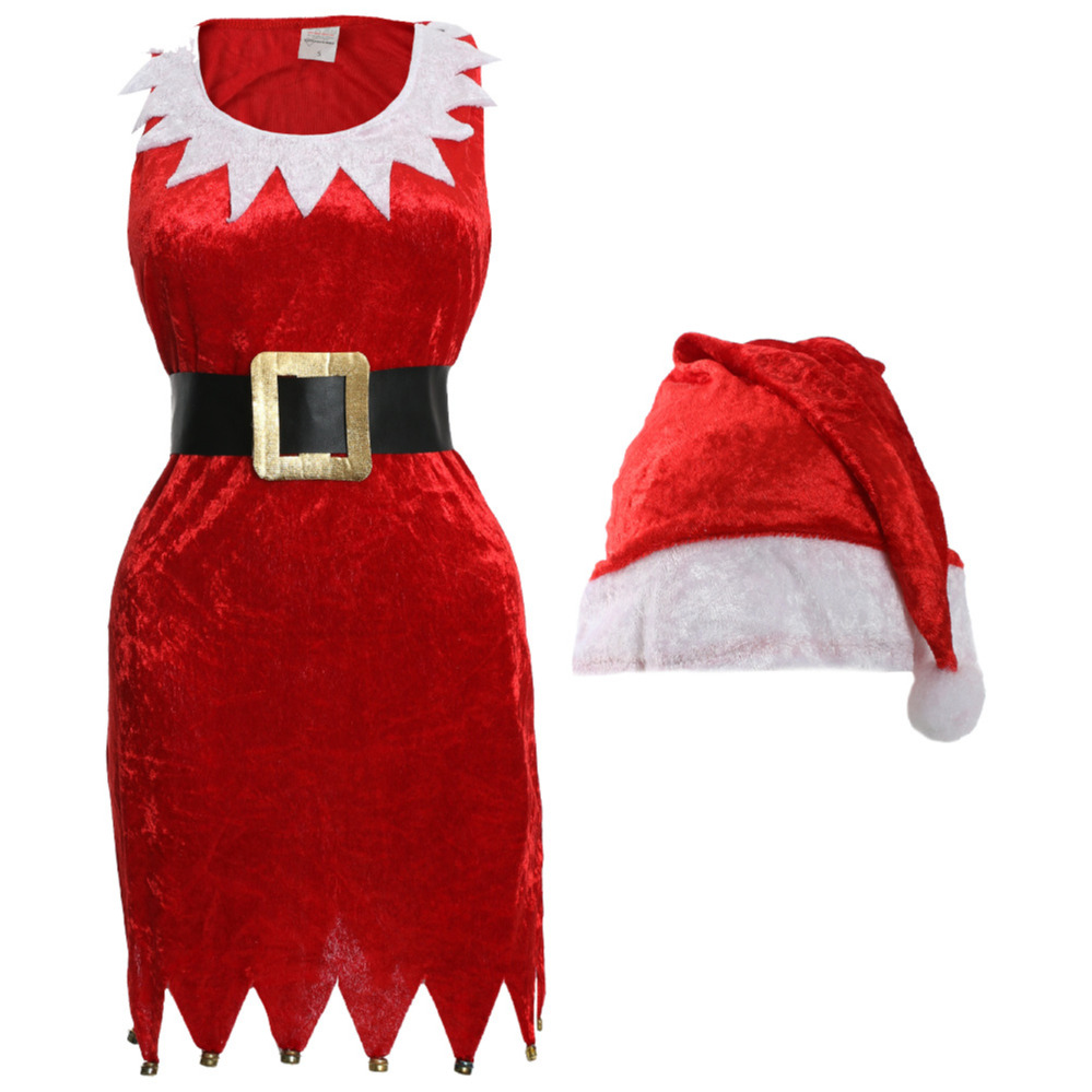 Ladies Red Sexy Santa Costume