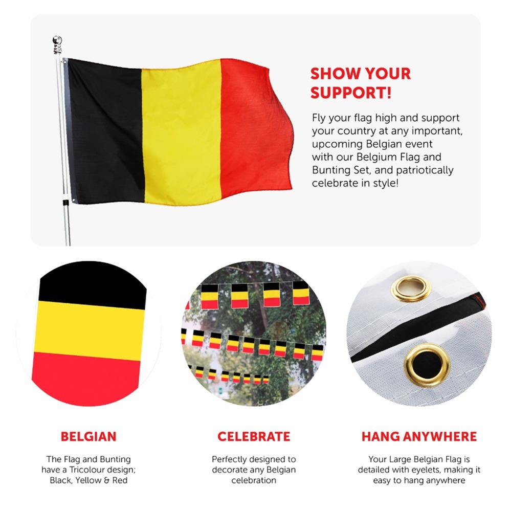 Belgium Flag & Bunting