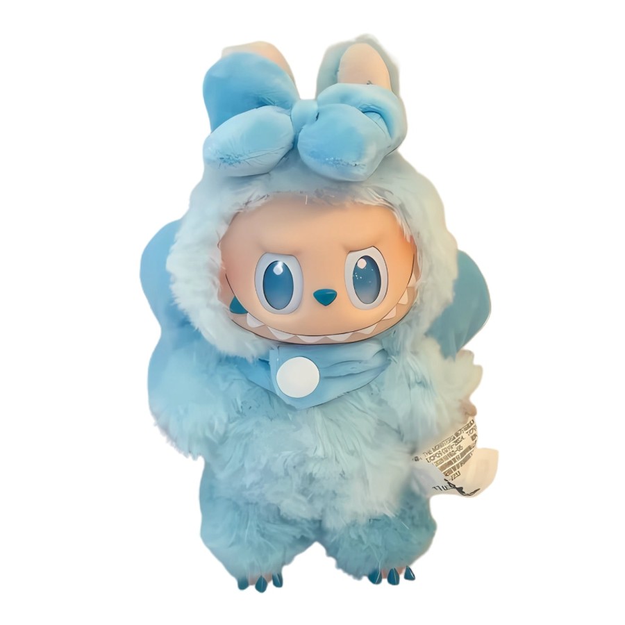 Click to view product details and reviews for Labubu 30 Big Into Energy Doll Accessories Bow And Wings Blue.